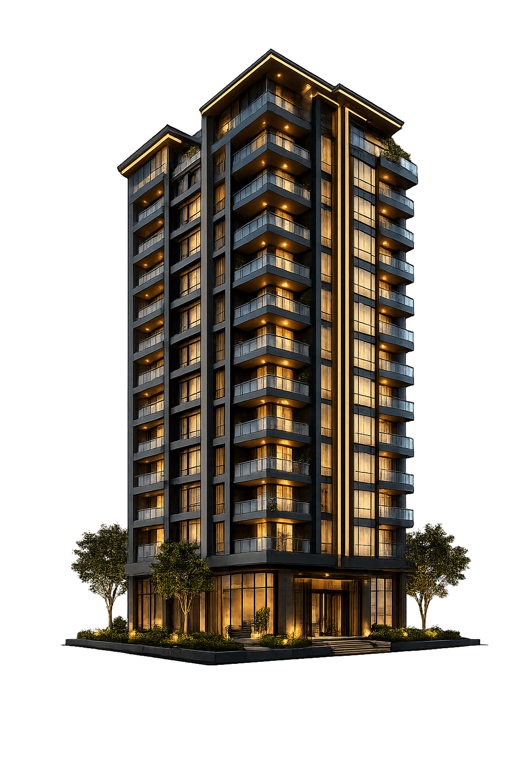 Luxury residential tower marketed by Digital Developers